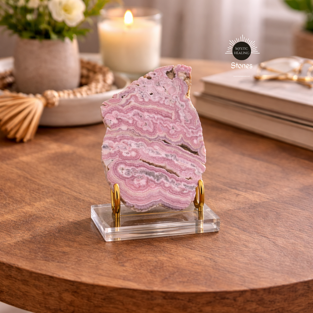 Rhodochrosite — Fair Trade crystals, jewelry, and art. — Mystic